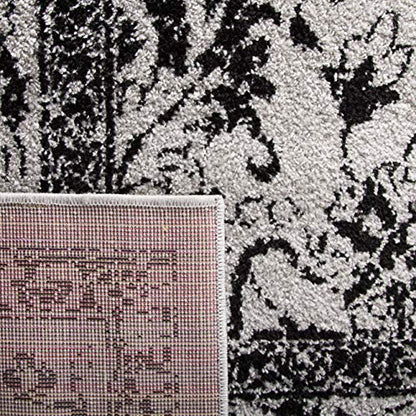 SAFAVIEH Adirondack Runner Rug 2'1"x6', Distressed Grey & Black ADR109B - color: Grey/Black, size: 2'1" x 6' (Runner)