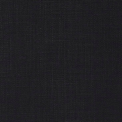 Signature Linen™ by D'Moksha, Black Placemats Set of 6, 14 x 19 Inch, 100% Pure Linen Table Mats, Hemstitch, Machine Washable Cloth Placemats- Fall, Weddings, Outdoor Hosting - color: Black, size: Set of 6 (14 X 19 Inch)