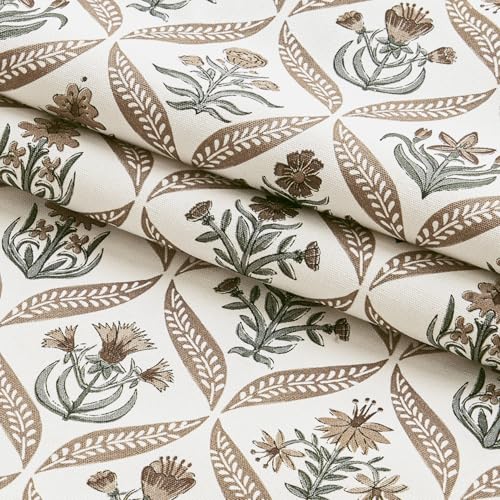 MIULEE Fall Floral Throw Pillow Covers 20x20 Set of 2, Brown - color: Brown, size: 20" x 20" (Pack of 2)