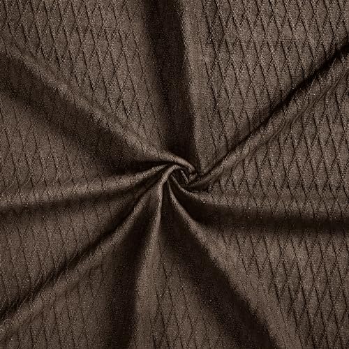 Superior Cotton Blanket, Lightweight, Breathable Bedding, Throw, Chocolate - color: Chocolate, size: Throw