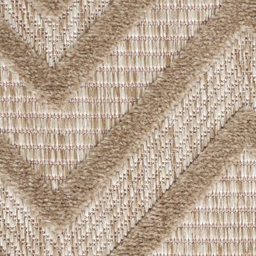 Nourison Home Versatile Natural Beige 7' x 10' Area Rug - Easy Clean, Non Shedding, Bed Room, Living Room, Dining Room, Kitchen (7' x 10') - color: Natural Beige, size: 7' x 10' (Rectangular)
