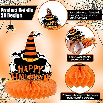 KatchOn Halloween Centerpieces for Tables, Pack of 9
