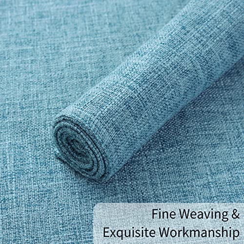 Homaxy Cloths Placemats for Dining Table Set of 4, 13" x 19", Aqua - color: Aqua, size: Placemats Set of 4