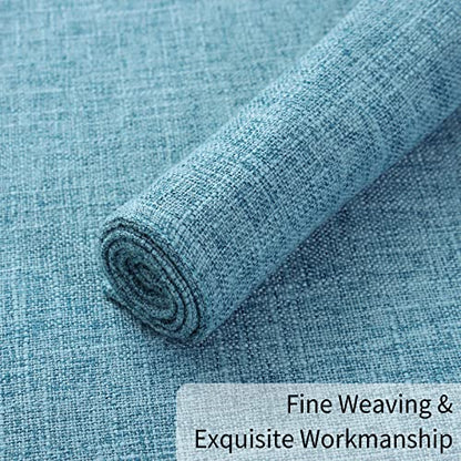 Homaxy Cloths Placemats for Dining Table Set of 4, 13" x 19", Aqua - color: Aqua, size: Placemats Set of 4