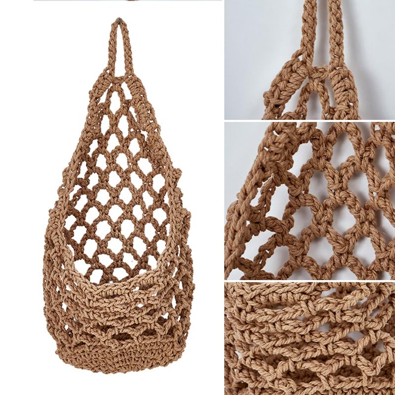 2PK Hanging Planter for 6 Inch Pot, Wall Planters for Indoor Plants (Jute) - color: Jute