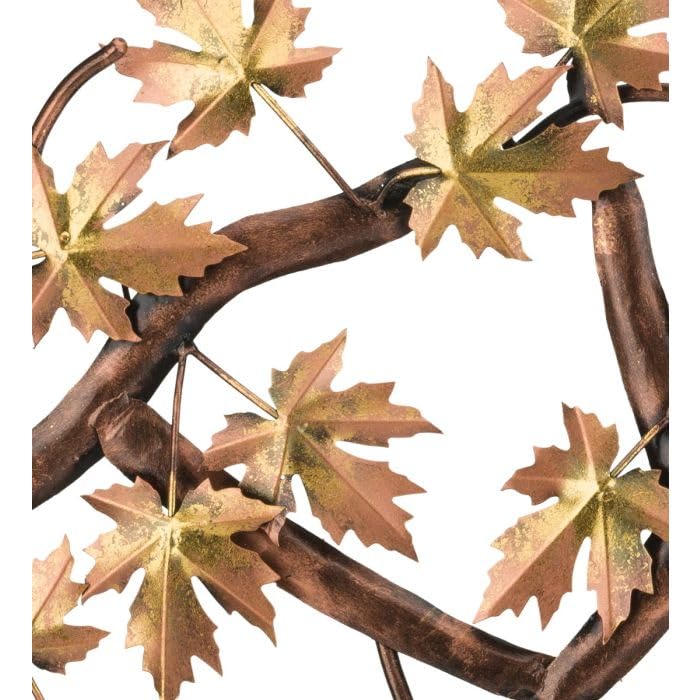 Regal Art & Gift Metal Tree Wall Decor 42 in, Nature-Inspired Sculpture | Bronze, 42 in, Metal, Handcrafted Branch & Leaf Design, Elegant Nature Wall Art for Living Room, Bedroom & Hallway