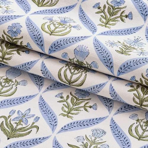 MIULEE Floral Throw Pillow Covers 18x18 Set of 2, Blue and Green - color: Blue Green, size: 18" x 18" (Pack of 2)