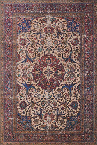 Loloi Loren Sand/Multi 2'-3" x 3'-9" Accent Rug - color: Sand / Multi, size: 2'3" x 3'9" (Rectangular)