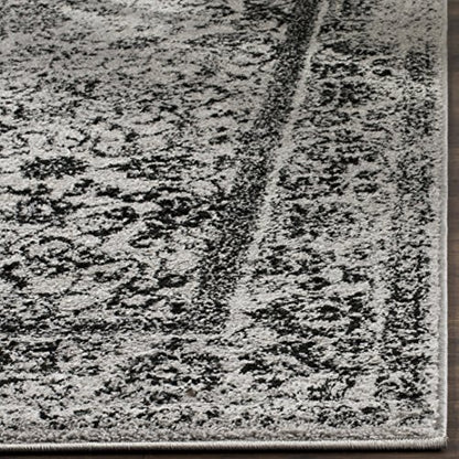 SAFAVIEH Adirondack Accent Rug 2x3, Distressed Grey & Black ADR109B - color: Grey/Black, size: 2' x 3' (Rectangular)
