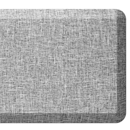 Anti Slip 7/8 inchs Anti Fatigue Kitchen Floor Mat, Ergonomic Comfort Standing Mat, Waterproof Kitchen Runner for Home, Kitchen, Office, Laundry, Garage (Light Gray, 17.3" x 95" -0.87") - size: 95"L x 17"W x 0.9"Th