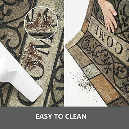 Welcome Door Mats 24"x36" Heavy Duty Front Door Mat Outdoor Welcome Mats