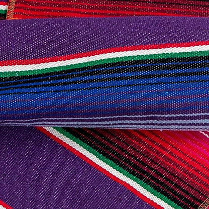 Mexican Table Runner 14 x 84 in Serape Decor for Cinco de Mayo Fiesta Party - style: 1Pack