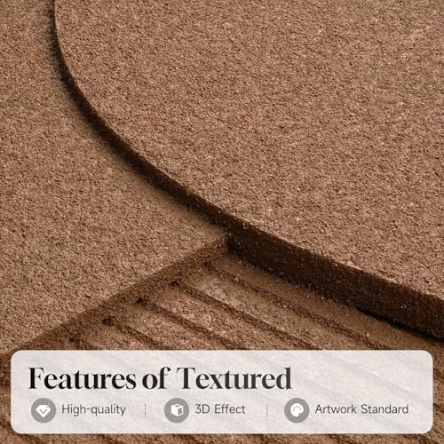 3D Textured Large Framed Abstract Wall Art for Living Room, 3Piece 24x36 In - color: Black White Brown B, size: 24"w X 36"h X 3pcs