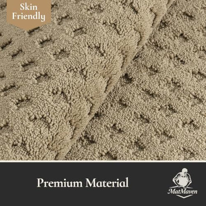 Dirt Trapper Door Mat 36"x 60", Non-Slip Entryway Rugs, Beige - color: Beige, size: 36" x 60"