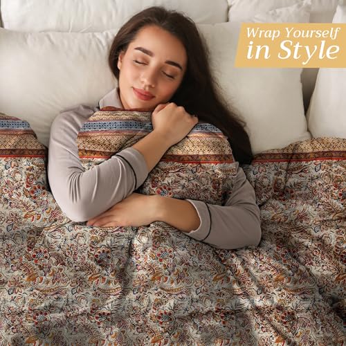 Maison d' Hermine Throw Blanket for Couch Lightweight Soft (60''X80'') - color: 006 - Jaipur, size: 60"x80"