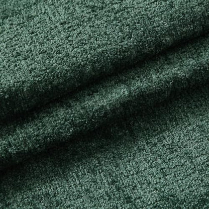 MIULEE Christmas Couch Pillow Covers Textured Chenille 18x18 Dark Green - color: Dark Green, size: 18" x 18" (Pack of 2)