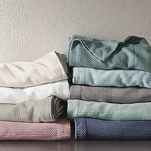 Madison Park 100% Egyptian Cotton Summer Blanket Full Queen Size Khaki - color: Khaki, size: Full/Queen