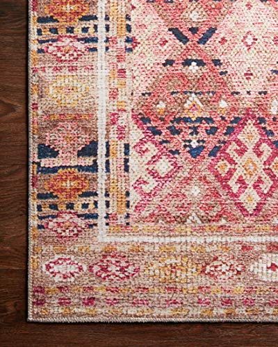 Loloi Layla Magenta/Multi 2'-6" x 12'-0" Runner Rug - color: Magenta / Multi, size: 2'6" x 12' (Rectangular)
