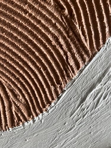 Hand Painted Abstract Thick Texture Art Oil Painting Minimalism Wall Art Oil Painting Texture Wall Art on Canvas 36x24 Inch - color: Yi002