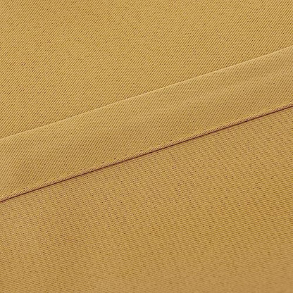 INLINAS Blackout Curtains with Sheer Overlay, Gold, 52x84 Inches - color: Gold, size: 52"W x 84"L (Pack of 2)