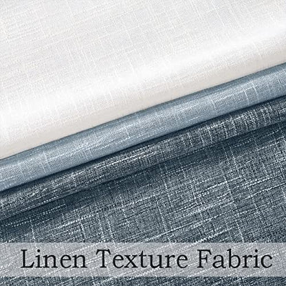 Central Park Ombre Semi Sheer Curtain, Cream White to Indigo, 40" Wx84 Lx2 - color: Indigo Blue, size: 40"W x 84"L (Pack of 2)