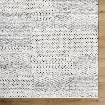 Livabliss x Galey Alix Architect III Modern Geometric Area Rug, 6'7" x 9' (7' x 9'), Gray/Black - color: Gray/Black, size: 6'7" x 9' (Rectangular)
