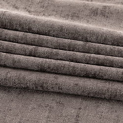 AMBERIS Bed Runner Grey, Chenille Soft No Fading Modern Bed Scarf (Pillowcases Sold Separately) - color: Grey, size: 6'11" x 1'8" (for 1.5m Bed)