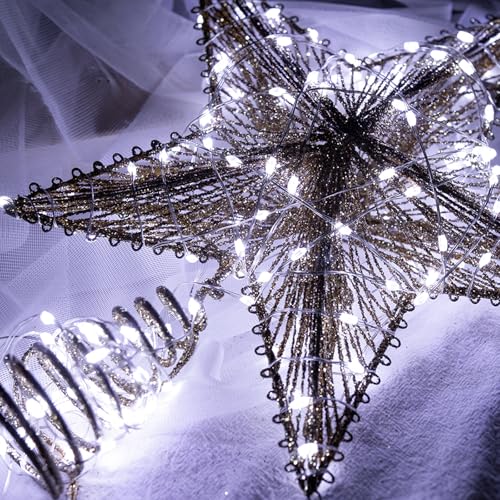 66FT 200LEDs Fairy Lights Plug in,Silver Wire,Cool White - color: Cool White, size: 66FT 200Leds