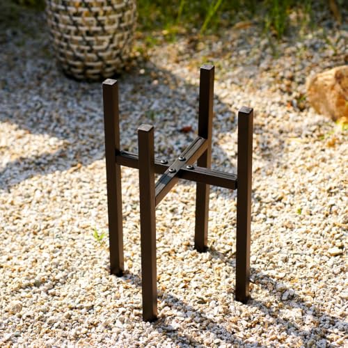 Adjustable Metal Plant Stand Indoor, Expandable 9 to 15 Inch Pot Holder