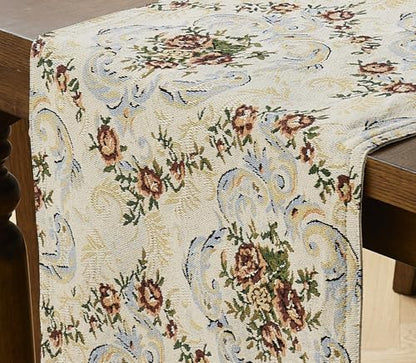 Warm Home Designs 96 Inch Floral Tapestry Bed Runner. DIB Roses Runner 96 - color: Roses, size: 16" x 96" (Pack of 1)