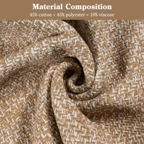 Collive Boho Living Room Area Rugs, 5 X 8 ft Washable Moder Bedroom Rug - color: Tan/Cream, size: 5' x 8' (Rectangular)