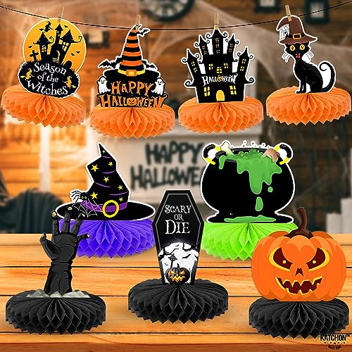 KatchOn Halloween Centerpieces for Tables, Pack of 9