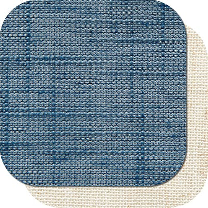 jinchan Kitchen Valance Curtain Double Layers, 50x16, 1 Panel, Blue Gray - color: Double Layer | Blue Gray, size: 50"W x 16"L (Pack of 1)