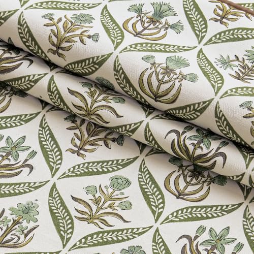 MIULEE Floral Throw Pillow Covers 20x20 Set of 2, Green and Brown - color: Green Brown, size: 20" x 20" (Pack of 2)