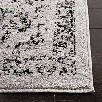 SAFAVIEH Adirondack Runner Rug 2'1"x8', Distressed Grey & Black ADR109B - color: Grey/Black, size: 2'1" x 8' (Runner)