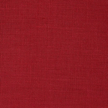 Signature Linen™ by D'Moksha, Red Placemats Set of 4, 14 x 19 Inch, 100% Pure Linen Table Mats, Hemstitch, Machine Washable Cloth Placemats- Fall, Weddings, Outdoor Hosting - color: Red, size: Set of 4 (14 X 19 Inch)